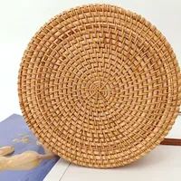 Square Round Multi-Style Straw Bag 4
